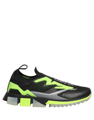 Black Green Sorrento Low Top Sneakers Shoes