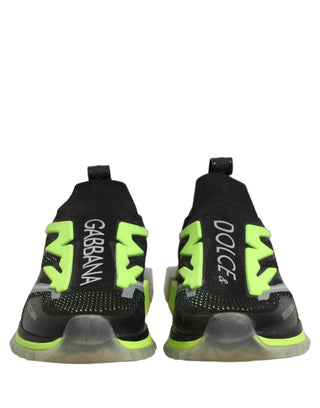 Black Green Sorrento Low Top Sneakers Shoes