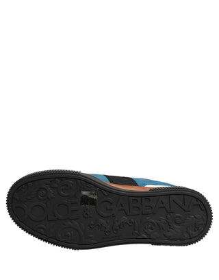 Multicolor Leather MIAMI Low Top Men Sneakers Shoes