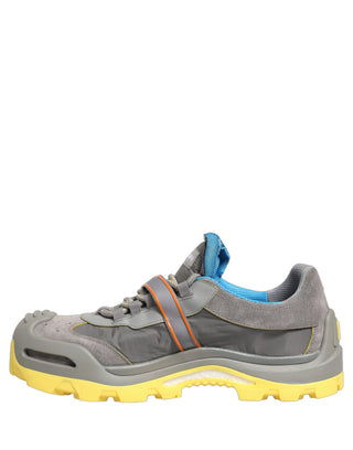 Zapatillas bajas grises Airmaster con paneles para hombre