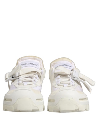 White Airmaster Panelled Low Top Men Sneakers Shoes