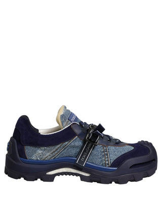 Zapatillas bajas azules Airmaster de mezclilla