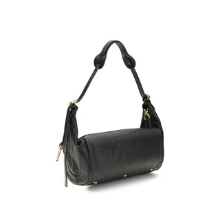 Black Calf Leather Bos Taurus Shoulder Bag