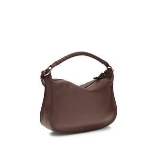 Bordeaux Calf Leather Bos Taurus Shoulder Bag