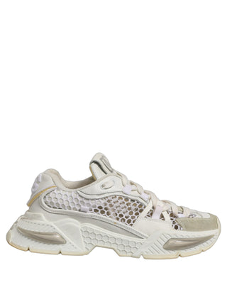 White Airmaster Mesh Low Top Sneakers Shoes