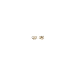 Gold Brass Earrings