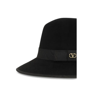 Black Cotton Fedora