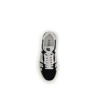 Black Calf Leather Bos Taurus Athletic Sneakers
