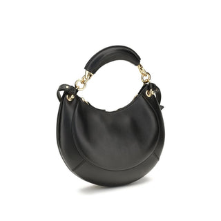 Black Calf Leather Bos Taurus Shoulder Bag