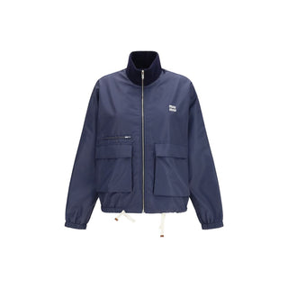 Blue Recycled Polyester Shell Jacket