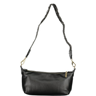 Nero Polyurethane Women's Bag with Adjustable Shoulder Strap