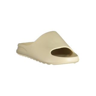 Zapatillas beige de poliuretano para hombre