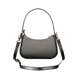 Black Polyurethane Women's Bag