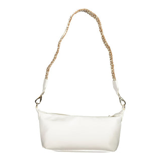 Bianco Polyurethane Women's Bag