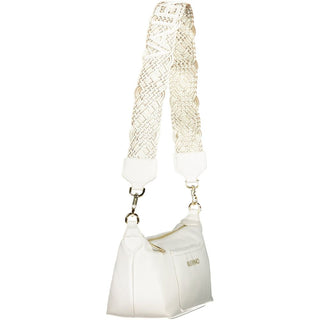 Bianco Polyurethane Women's Bag