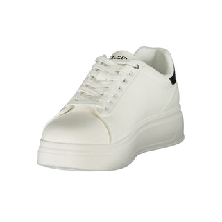 Zapatilla para hombre de poliéster blanca  