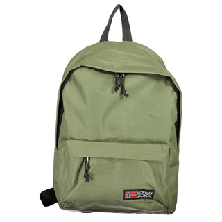 Mochila para hombre de poliéster verde  