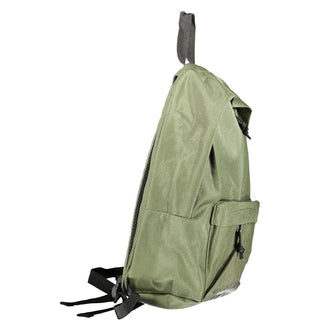 Mochila para hombre de poliéster verde  