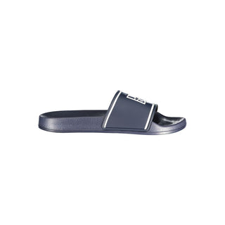 Zapatillas azules de poliuretano para hombre