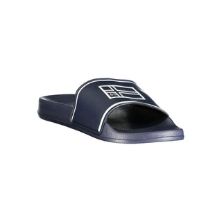 Zapatillas azules de poliuretano para hombre