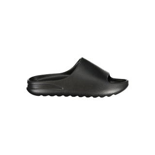 Zapatilla de poliuretano negra para hombre