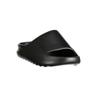 Zapatilla de poliuretano negra para hombre