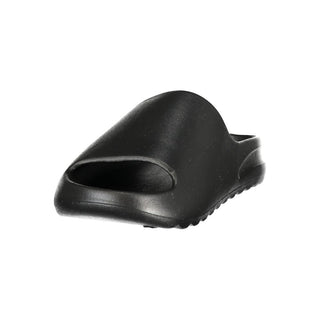 Zapatilla de poliuretano negra para hombre