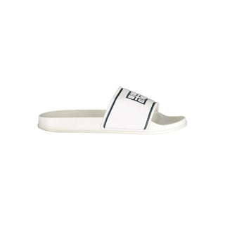 White Polyurethane Men's Slipper
