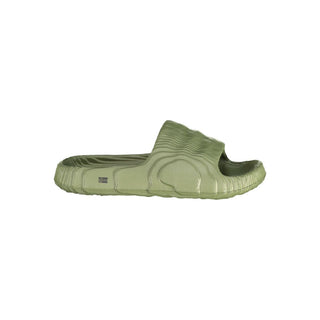 Green Polyurethane Men's Slipper