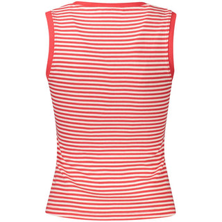 Red Cotton Women's Tank Top