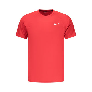 Red Polyester Men's T-Shirt