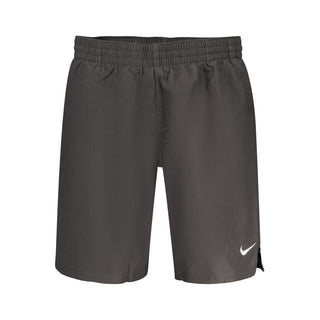 Black Polyester Men's Boxer