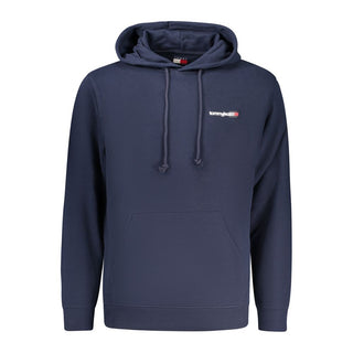 Blue Cotton Men's Sweatshirt