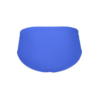 Blue Polyester Men's Swimwear