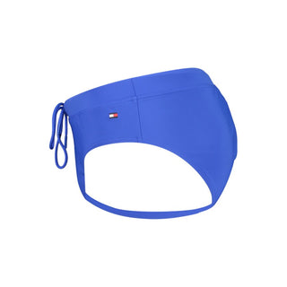 Blue Polyester Men's Swimwear