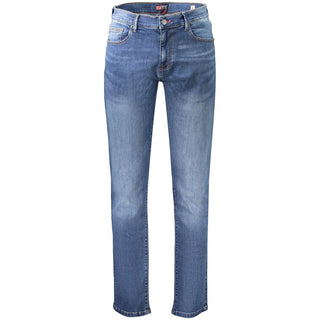 Jeans de algodón azul para hombre