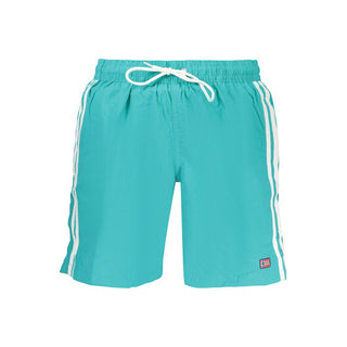 Bañador para hombre de poliamida azul