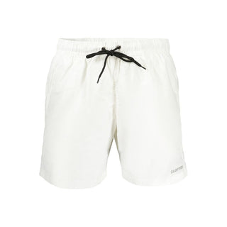 White Polyamide Men's Swimwear