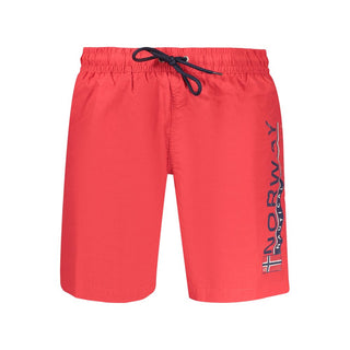 Bañador para hombre de poliamida rojo