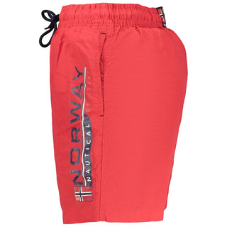 Rosso Poliammide Uomo Swimwear