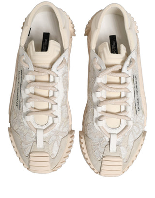 Zapatillas deportivas bajas NS1 blancas con cordones