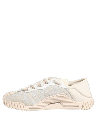 Zapatillas deportivas bajas NS1 blancas con cordones