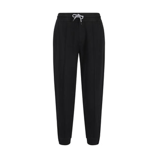 Black Cotton Joggers (Workout Pants)