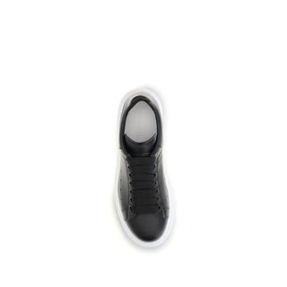 Zapatillas plataforma Bos Taurus de piel de becerro negra