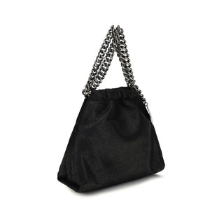 Black Polyester Handbag