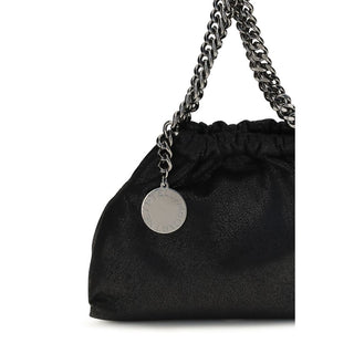 Black Polyester Handbag
