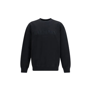 Sudadera de algodón negro