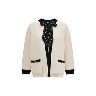 Beige Cotton Cardigan