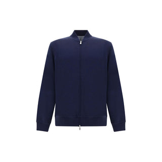 Blue Cotton Sweatshirt