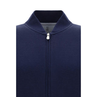 Blue Cotton Sweatshirt